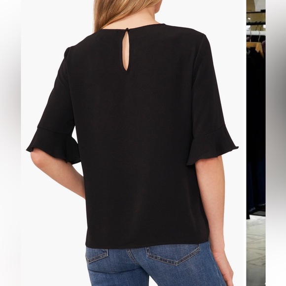 CeCe Ruffle Cuff Blouse - Picture 4 of 5